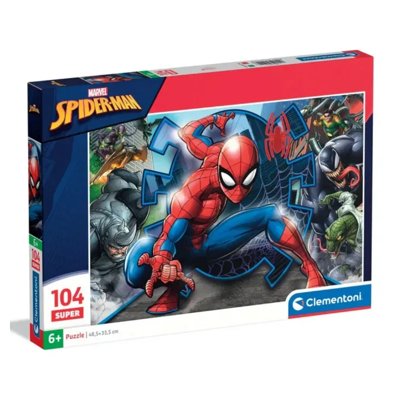 Clementoni Rompecabezas Spider-Man X 104 Pzas3