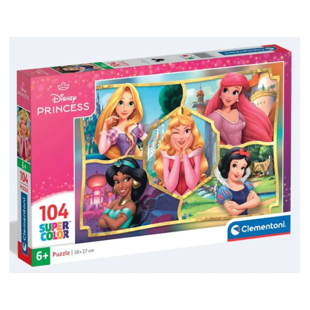 Clementoni Rompecabezas 104 Pzas - Princesas Disney3
