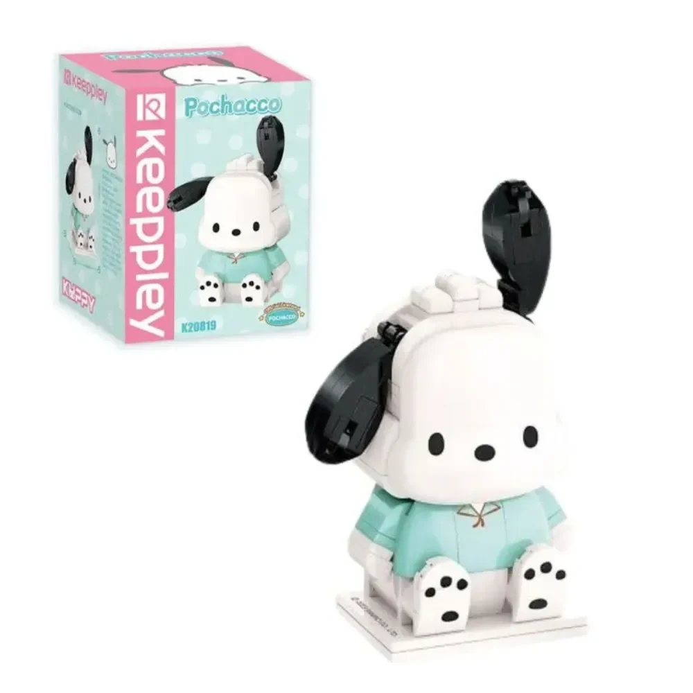 Sanrio Keeppley Figura Armable Pochacco1