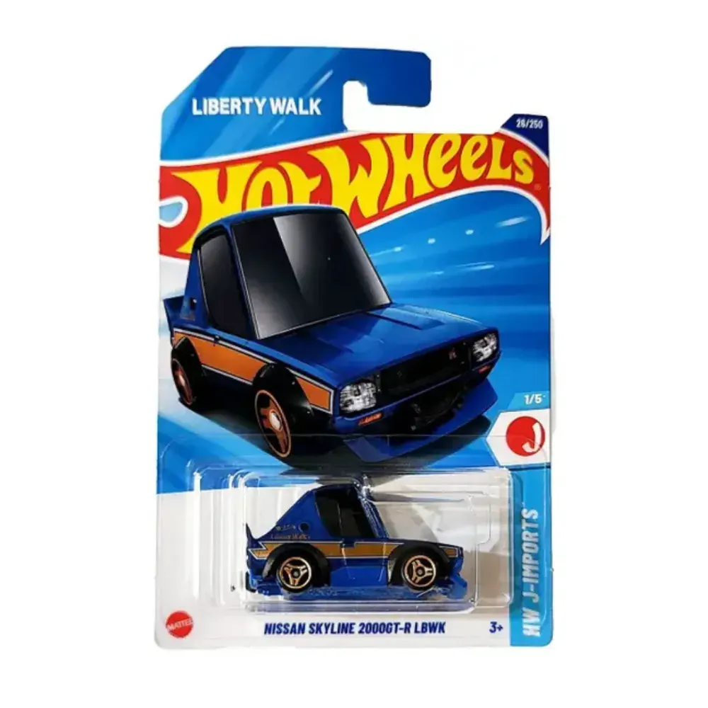 Hot Wheels Liberty Walk Nissan Skyline 2000gt-r Lbwk HYX541