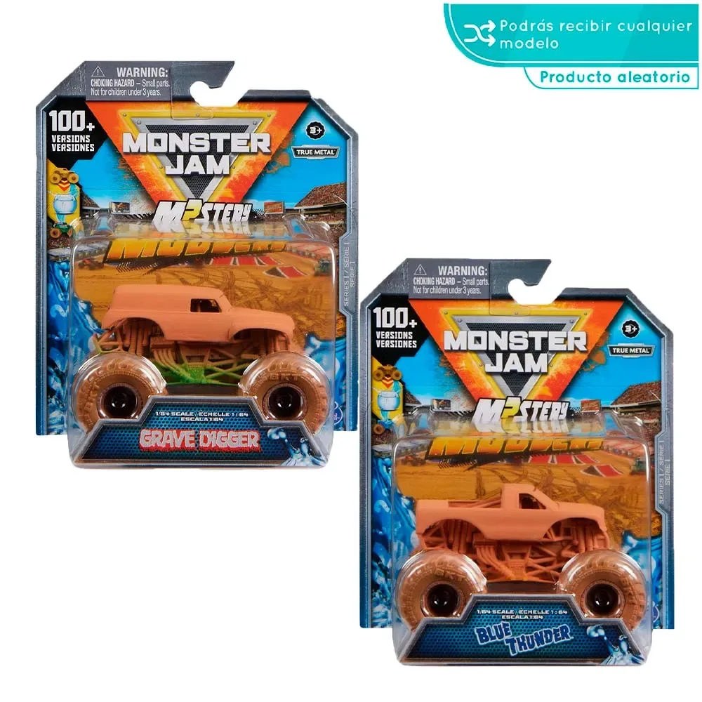 Monster Jam Vehiculo a Escala 1:64 Surtido3