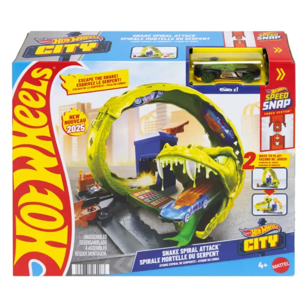 Hot Wheels Pista Ataque De Serpiente1