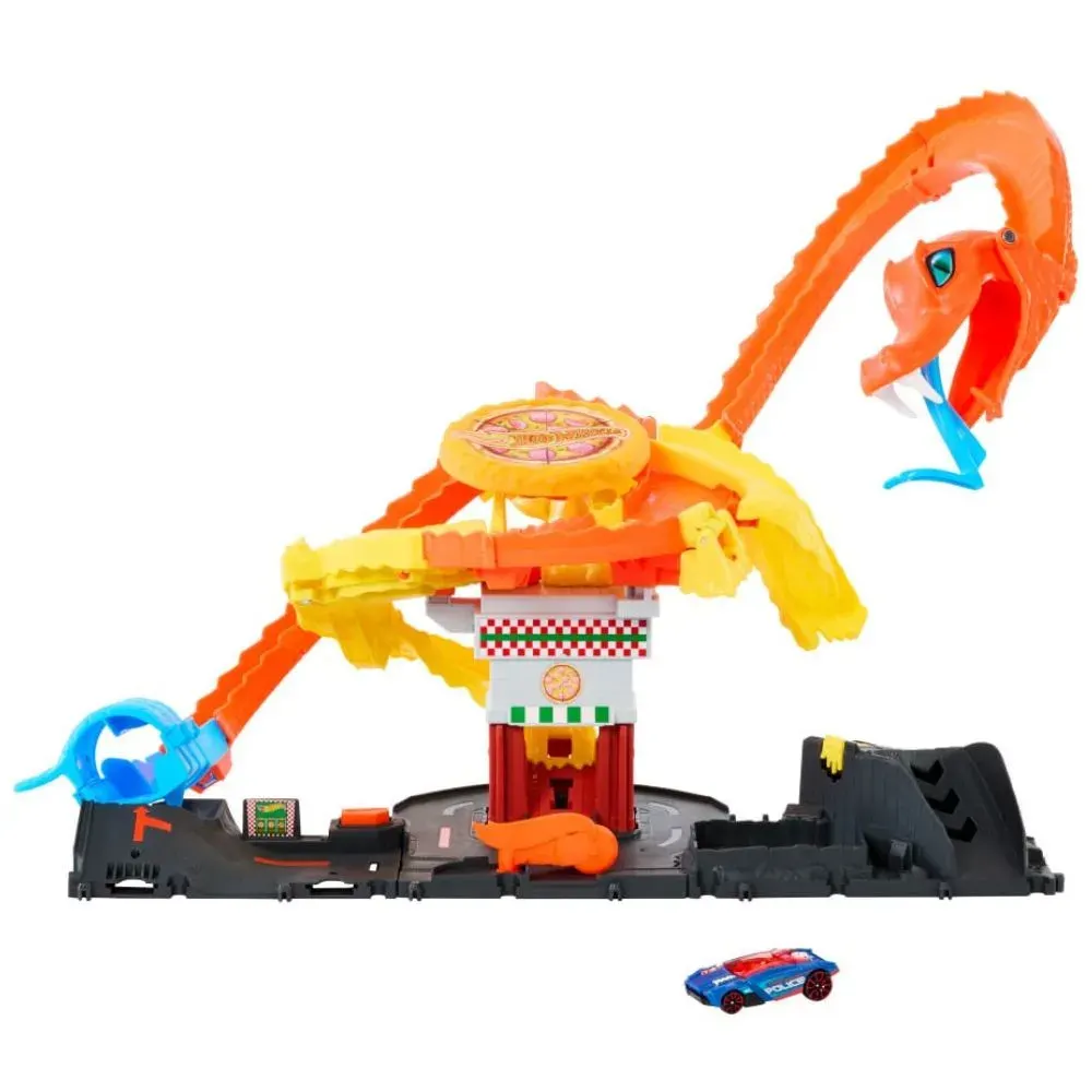 Hot Wheels City Ataque De Cobra Vs Pizzería1