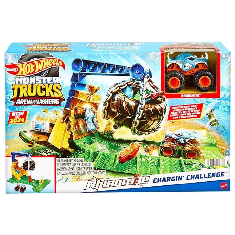 Hot Wheels Monster Trucks Pista Reto en la Selva1