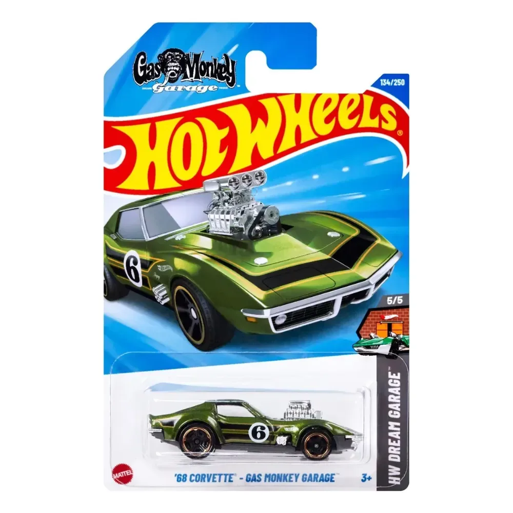 Hot Wheels Gas Monkey Garage 68 Corvette HYY741
