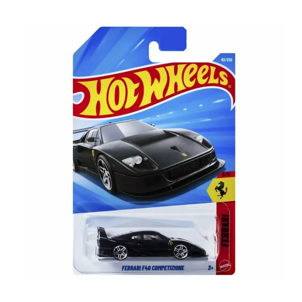 Hot Wheels Ferrari F40 Competizione Black1