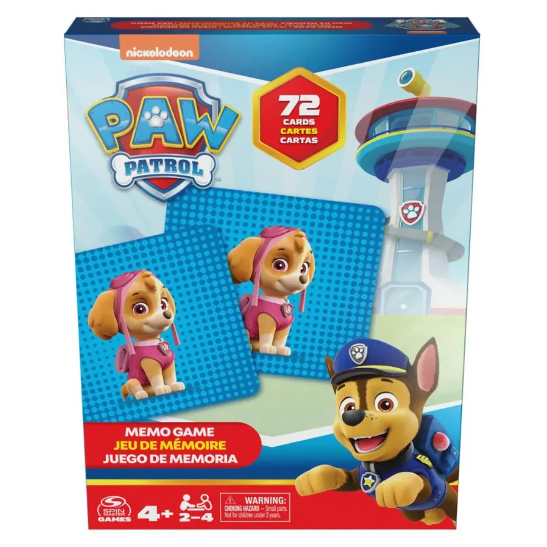 Juego de Memoria Paw Patrol 72 Pzas4