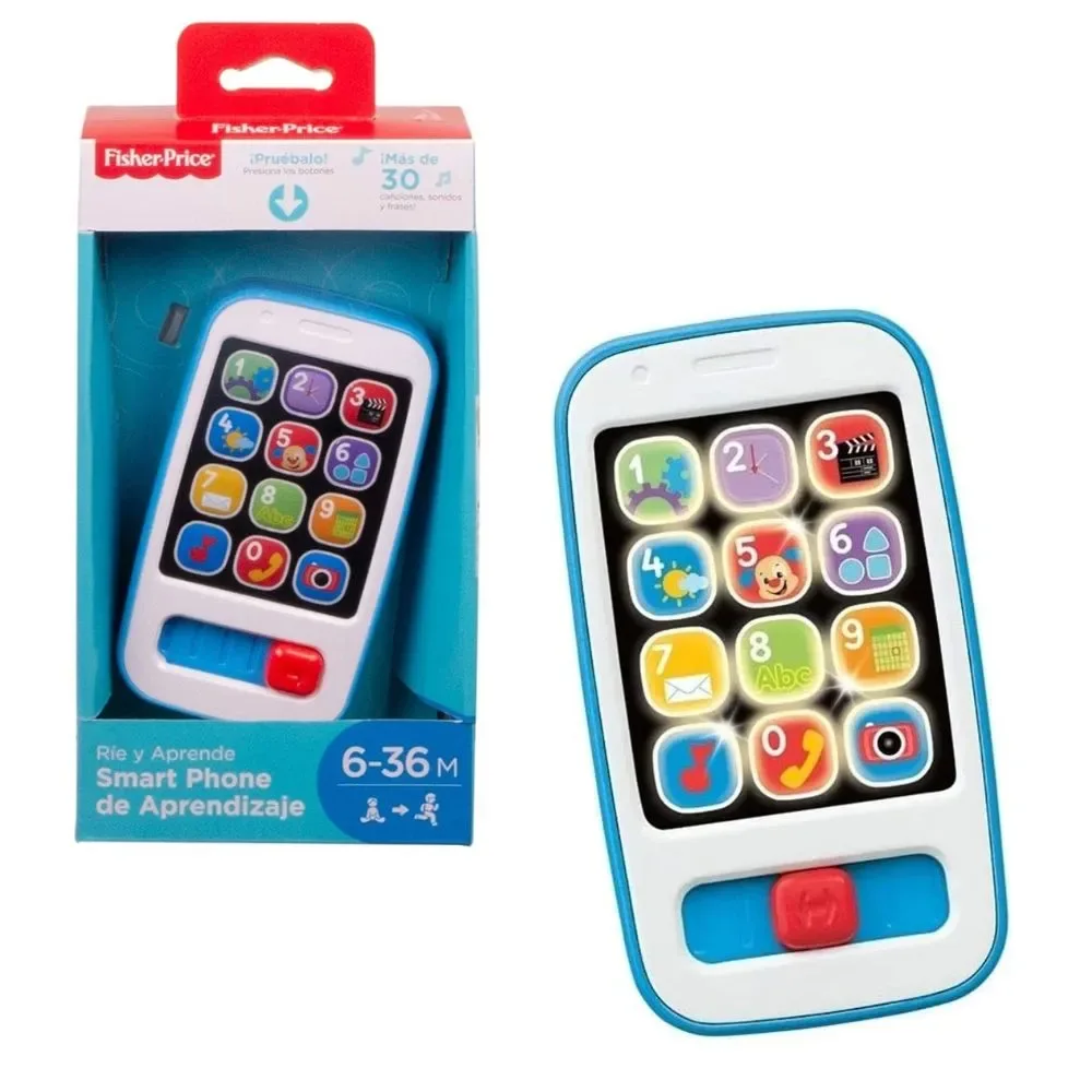 Fisher Price Smartphone de Aprendizaje Azul1