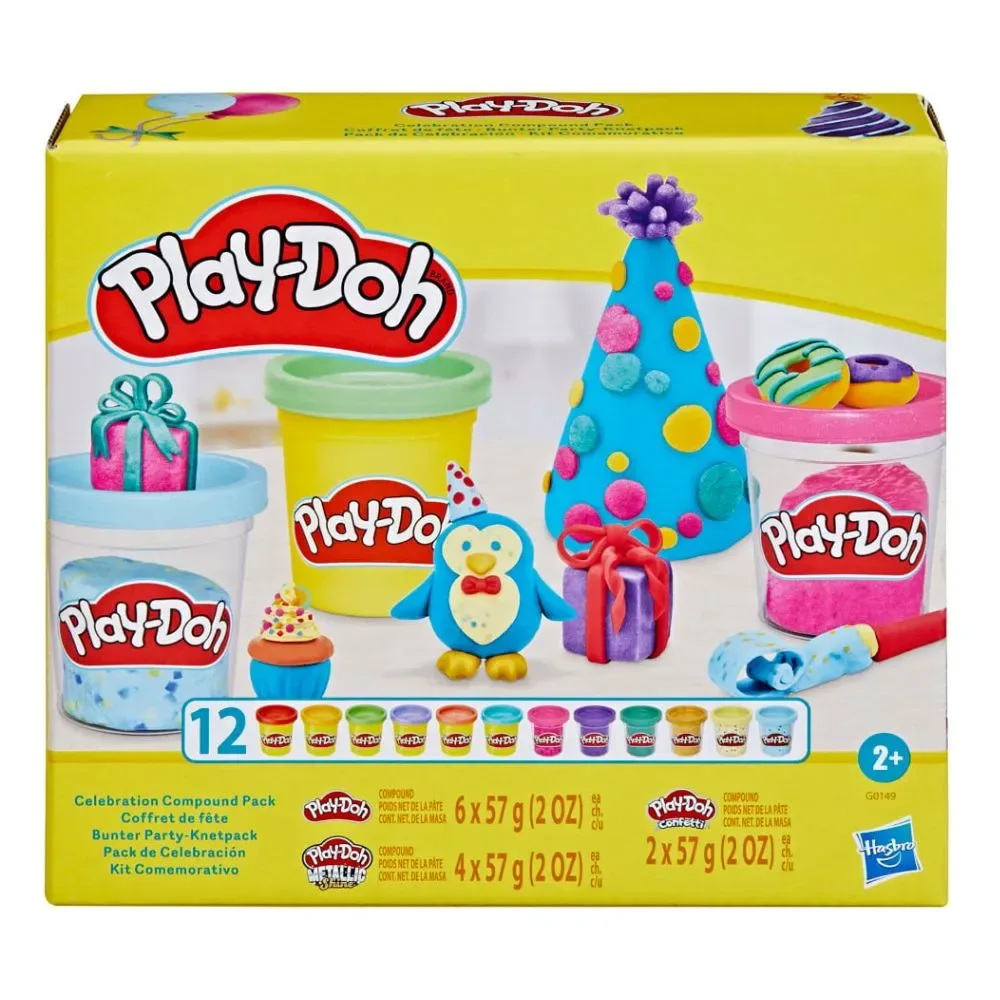 Play-Doh Pack De Celebración 12 Latas1