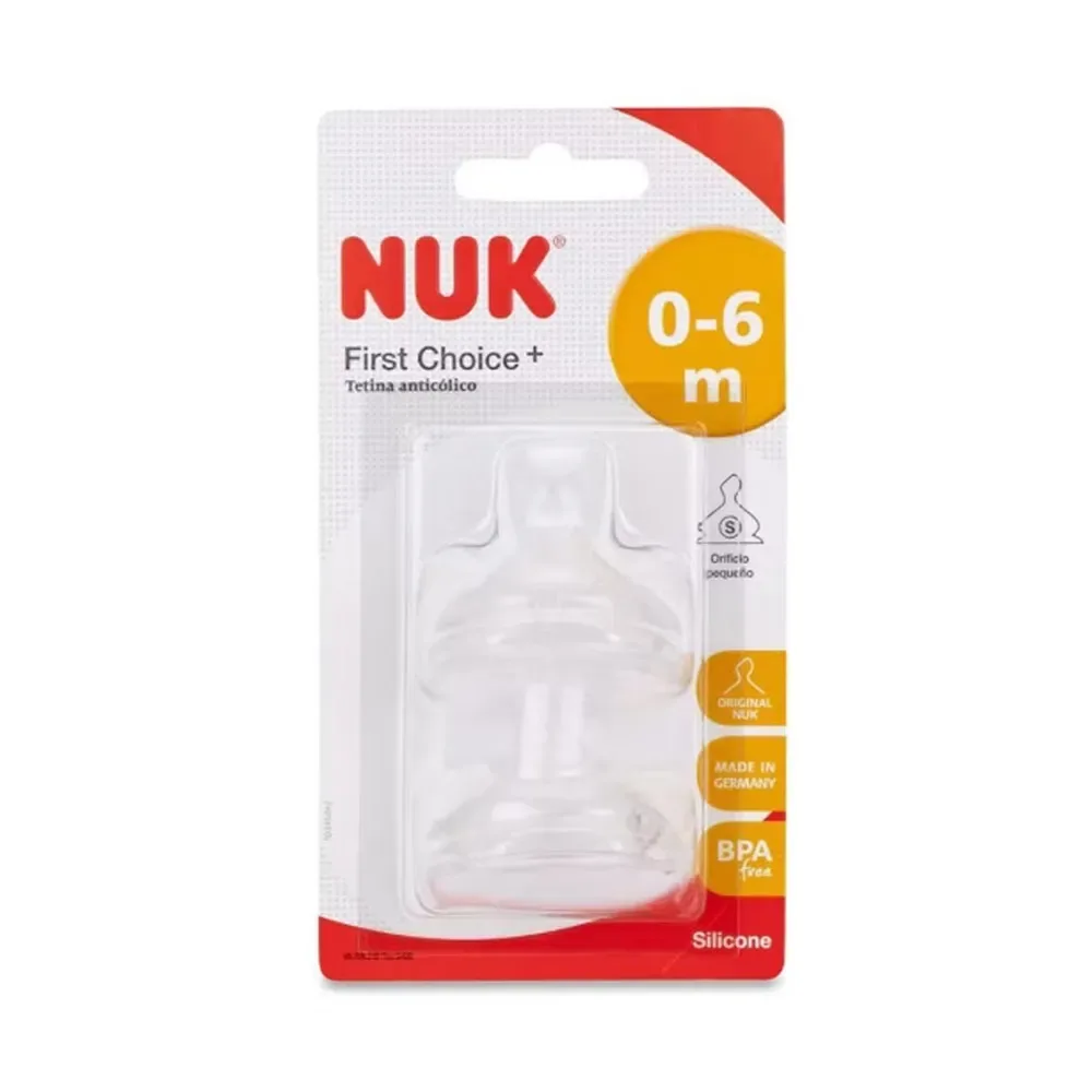 Tetina Silicona Nuk Para Agua First Choice Talla S 0-6 meses2
