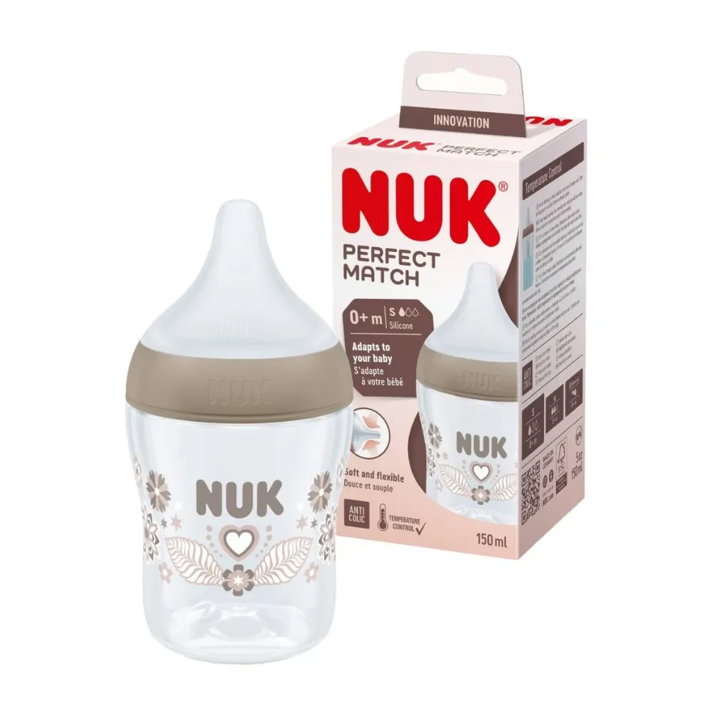 Nuk Biberón Perfect Match PP CT 150ML Corazón3