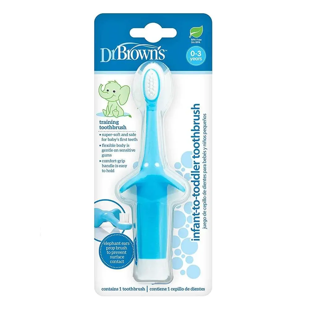 Cepillo de dientes para bebés y niños pequeños Celeste Dr Brown's1