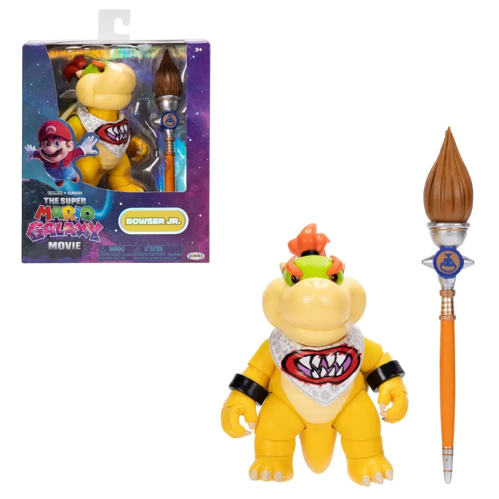 The Super Mario Galaxy Movie - Figura De Acción Bowser Jr. + Accesorio5