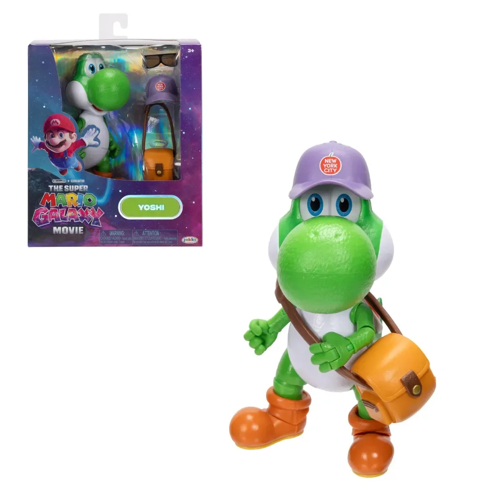 The Super Mario Galaxy Movie - Figura De Acción Yoshi + Accesorio4