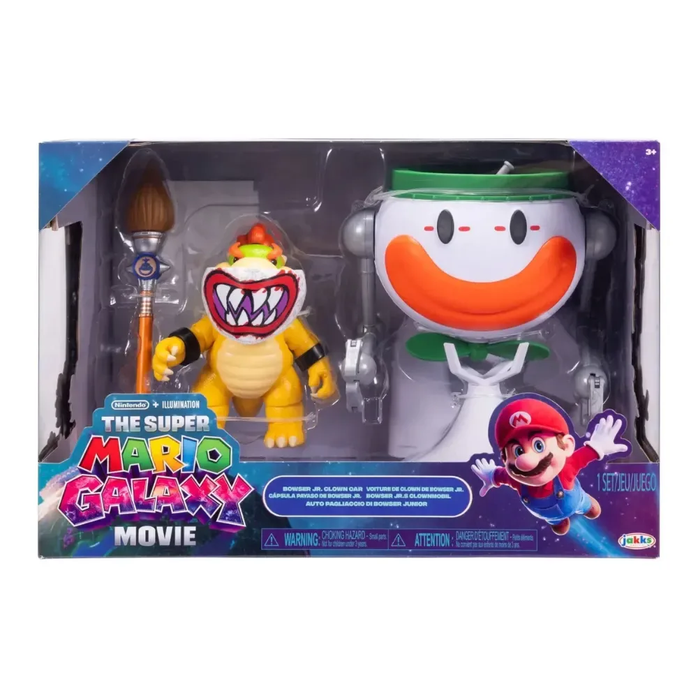 The Super Mario Galaxy Movie - Figura Bowser Jr + Capsula Payaso6