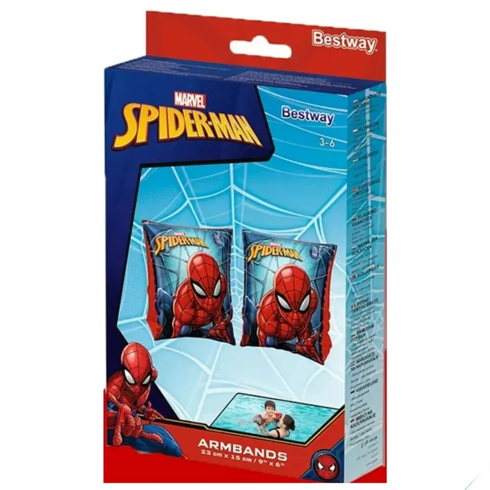 Bestway - Flotador de Brazo Inflable Spiderman4