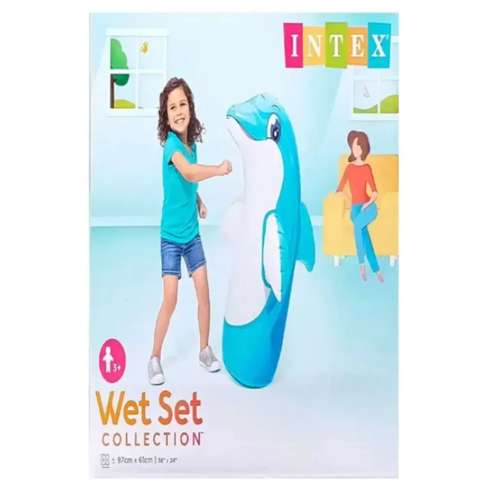 Golpeador Inflable Delfín Intex2