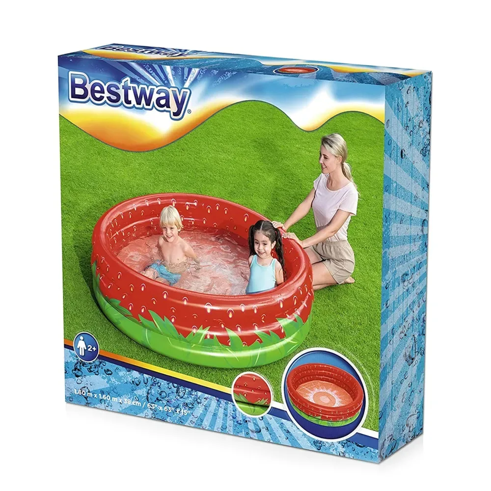 Bestway Piscina Inflable de Fresita para Bebés6