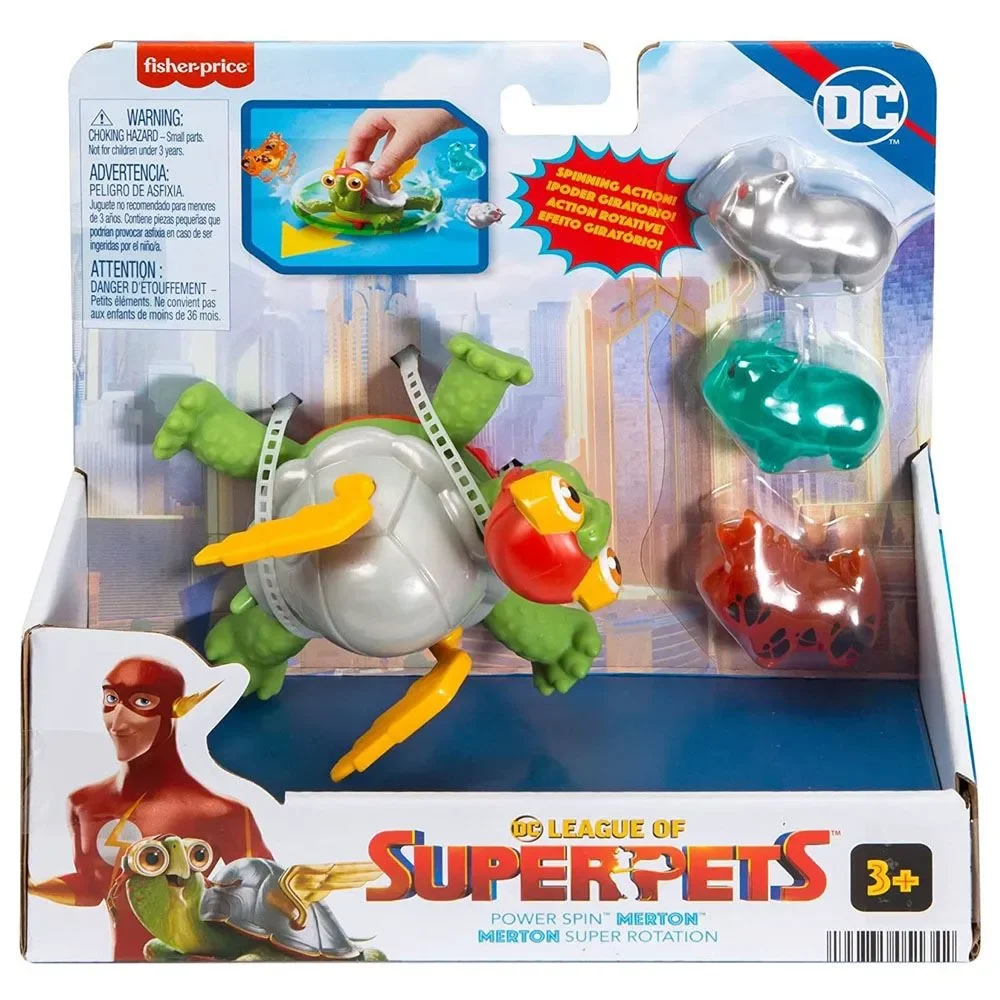 Dc Super Pets Figura Power Spin Merton1