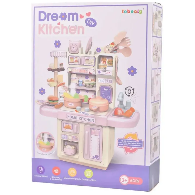 Set De Cocina Home Kitchen 39 piezas Con Vapor Y Luces1