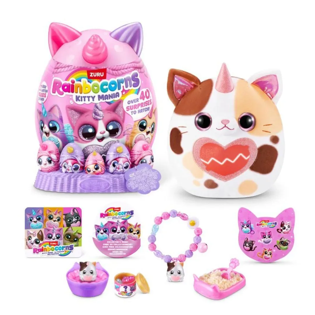 Rainbocorns Peluche Sorpresa Kitty Mania Surtido6