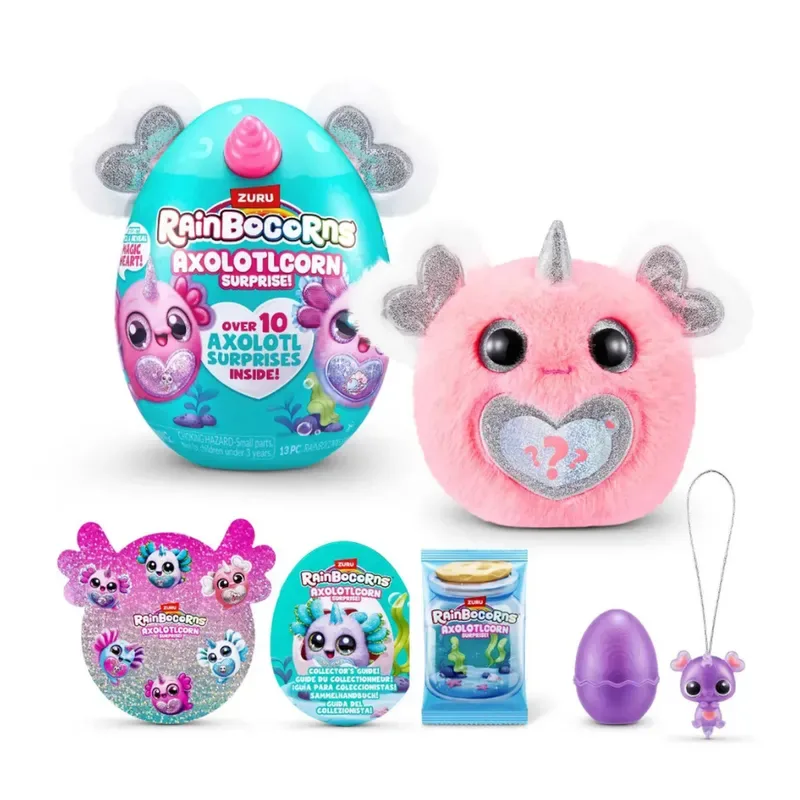 Rainbocorns Peluche Ajolote Sorpresa Surtido6