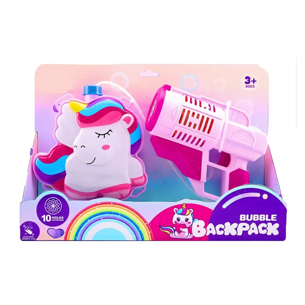 Pistola de Burbujas Unicornio1