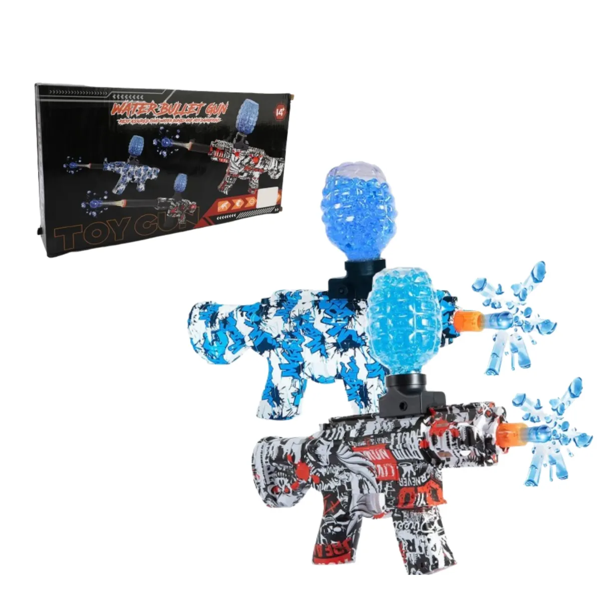 Pistola Hidrogel M416 con Luz y Humo5