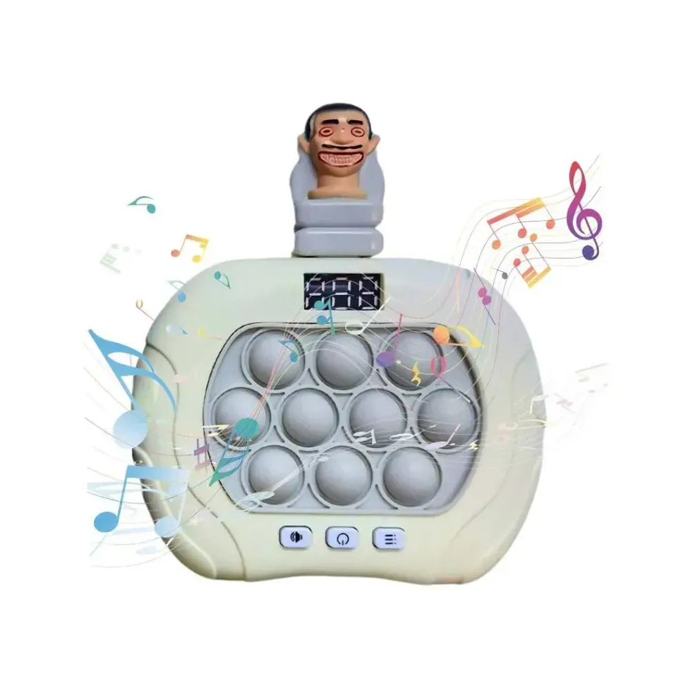 Pop It Electrónico Skibidi Toilet 1 Con Pantalla + 999 Niveles2