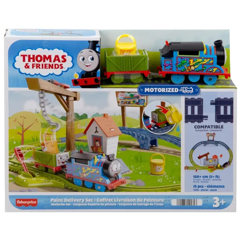 Thomas and Friends Pista de Entrega de Pintura1