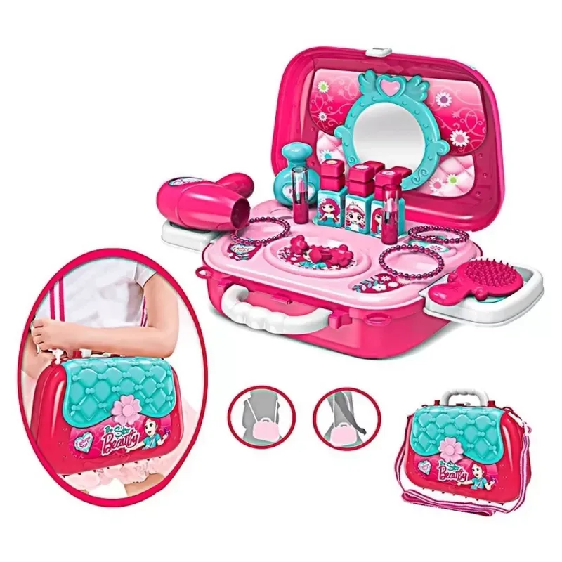 Set De Maquillaje De Juguete Maletin Para Niña Portatil 2 en 11