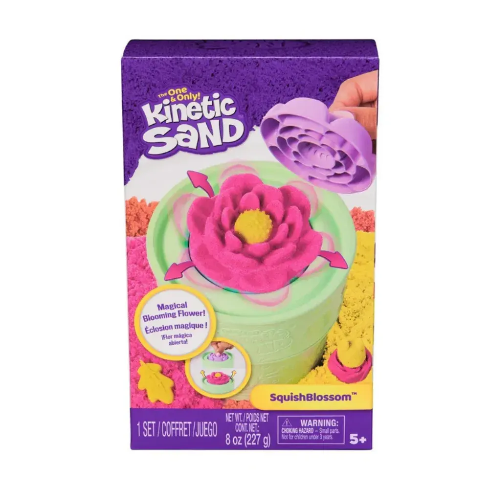 Kinetic Sand Pack De Creación De Flores Arena Mágica6