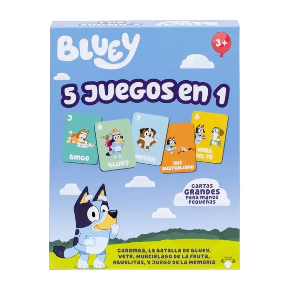 Bluey Juego De Cartas 5 en 14