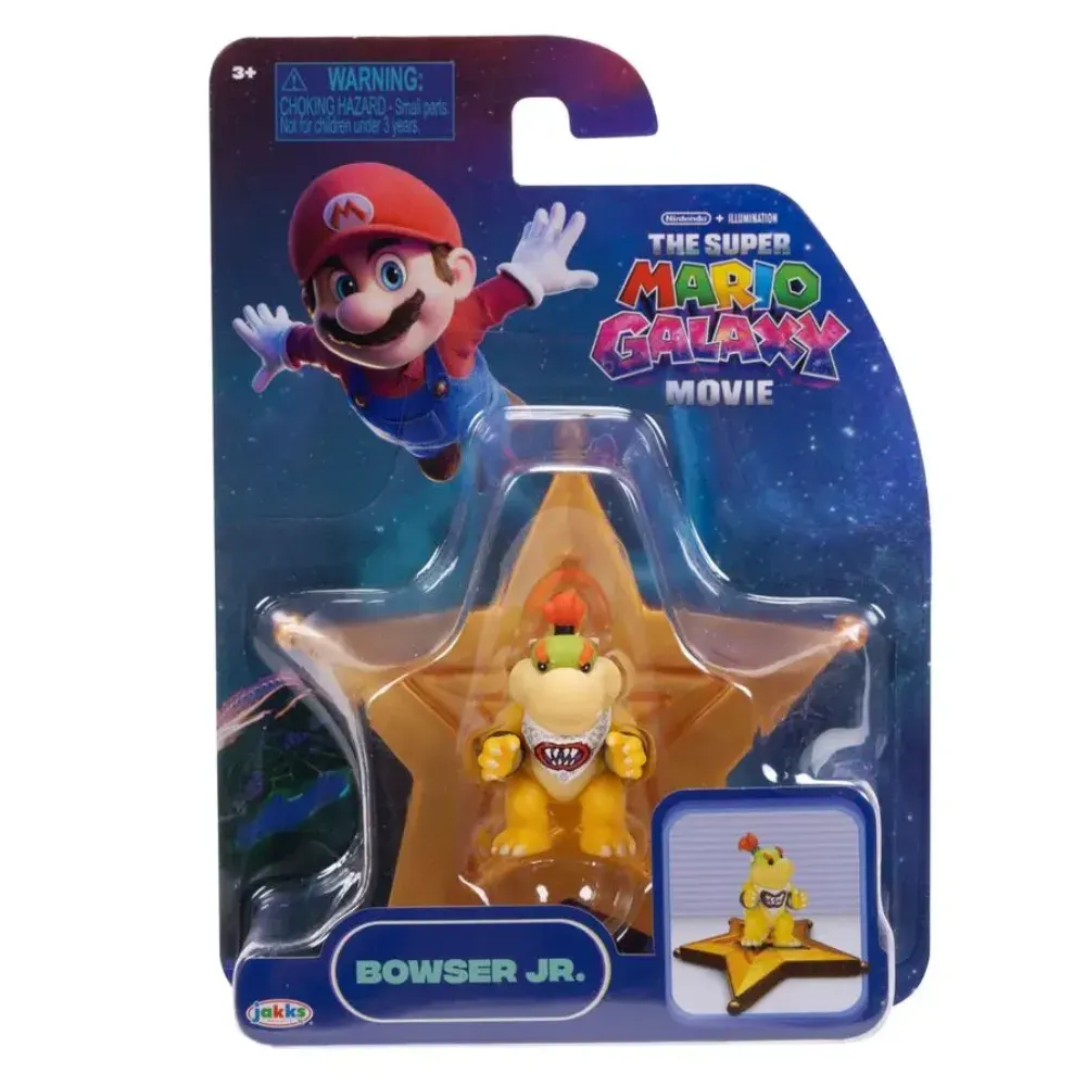 Super Mario Galaxy Minifigura Bowser Junior 4cm Nintendo4