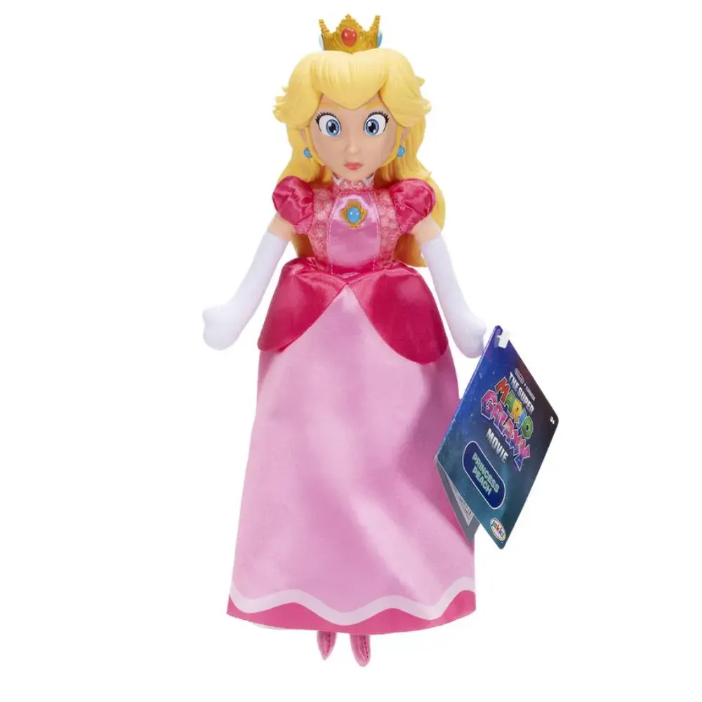 Super Mario Galaxy  Princess Peach Peluche Con Cabeza Plastica 23 cm Nintendo3