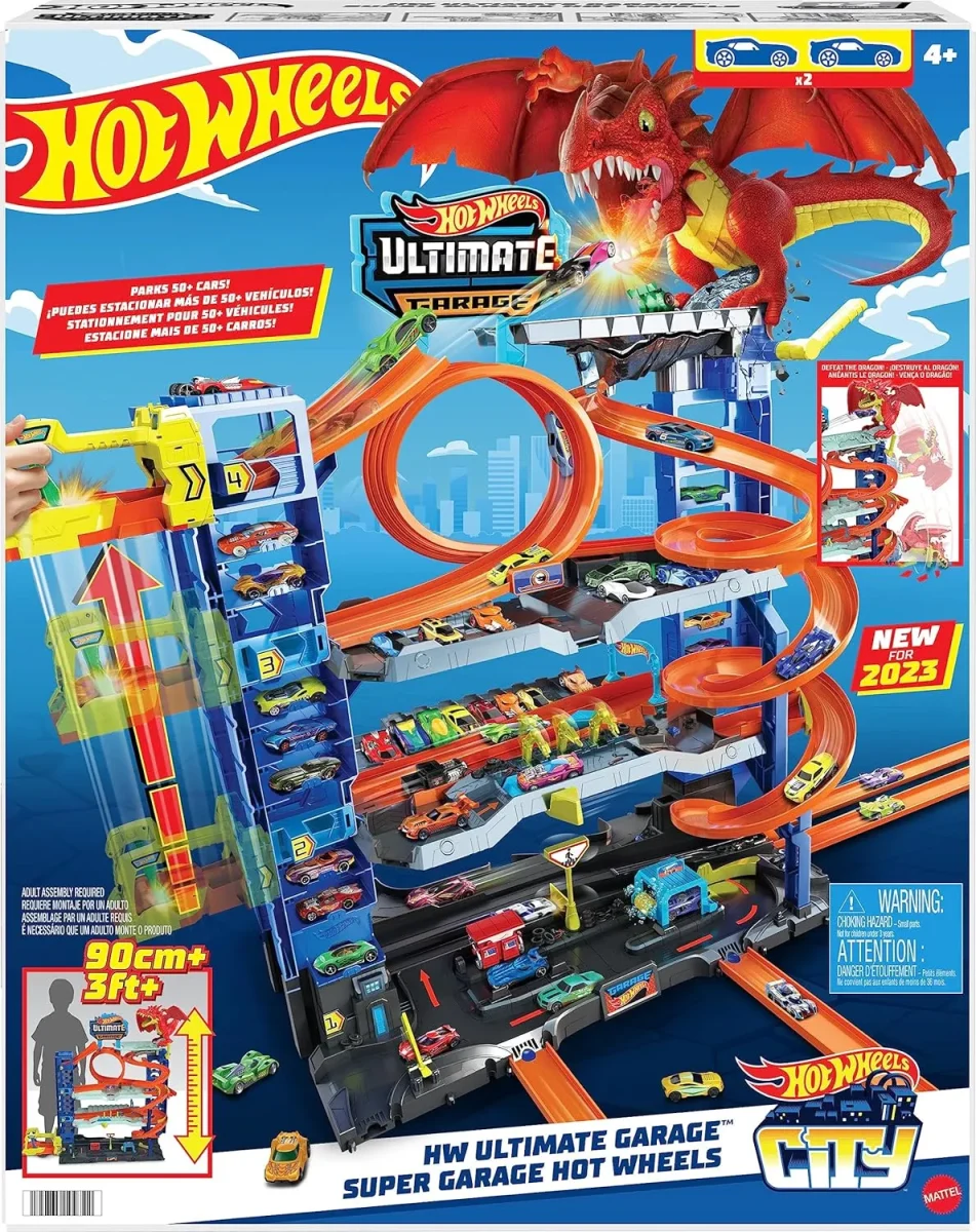Set Hot Wheels City Ultimate Garaje1