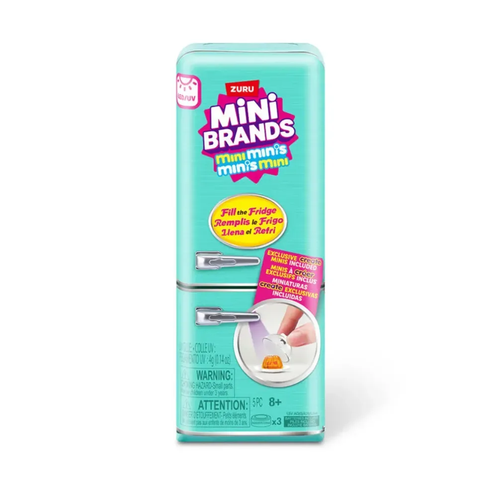 Mini Brands Mini Refrigerador Con Luz UV6