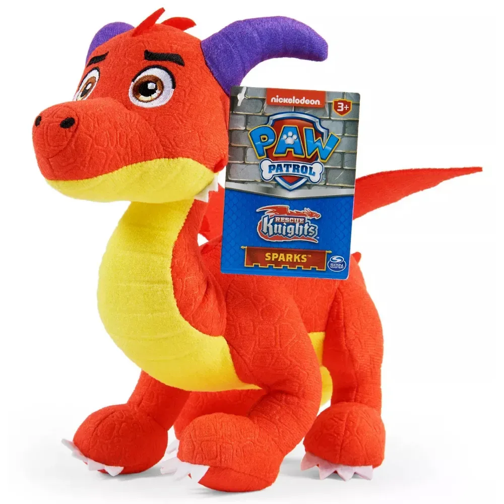 Paw Patrol Rescue Knights Peluche Sparks de 20 Cm1