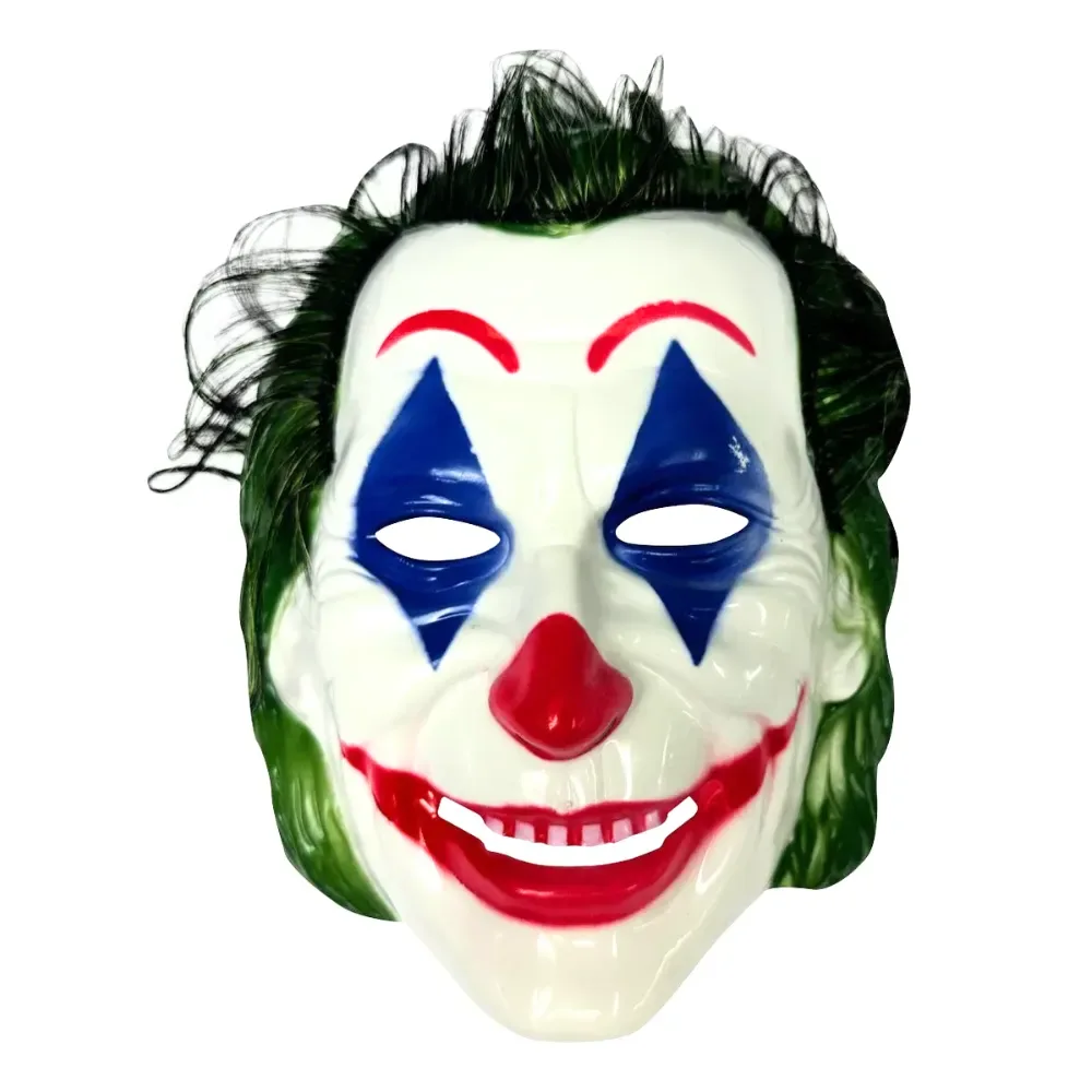 Máscara Payaso Joker Asesino Halloween Disfraz1