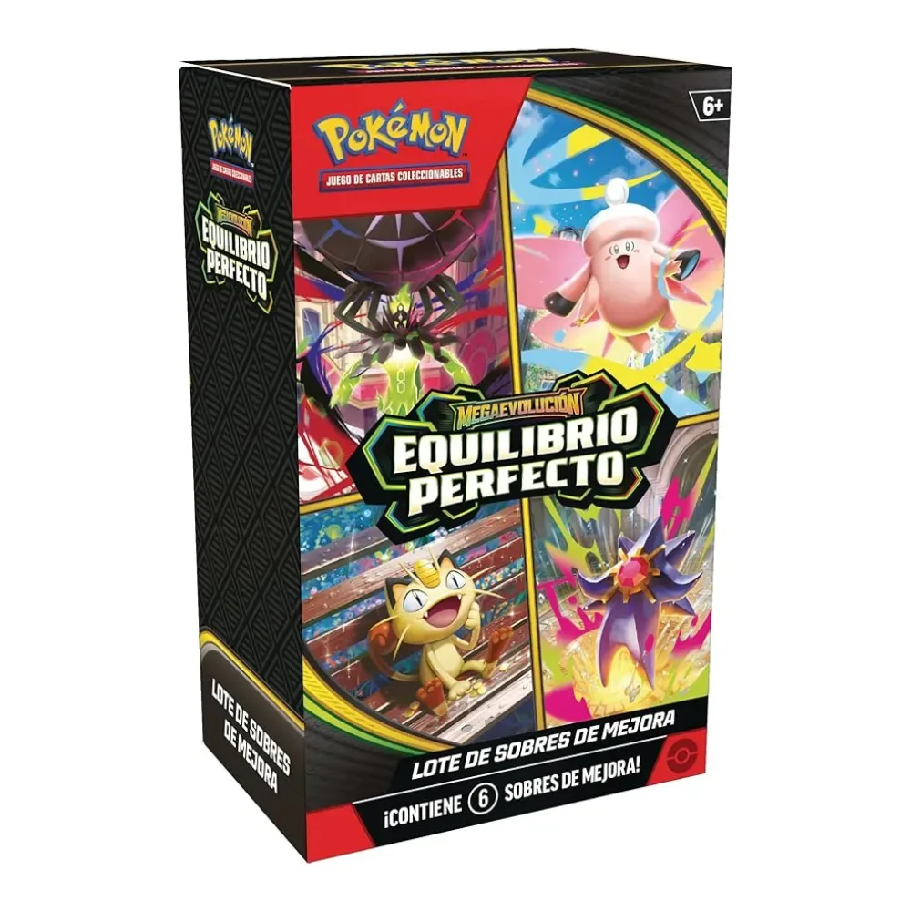 Pokemon TCG Mega Evolución Equilibrio Perfecto Booster Bundle Español6