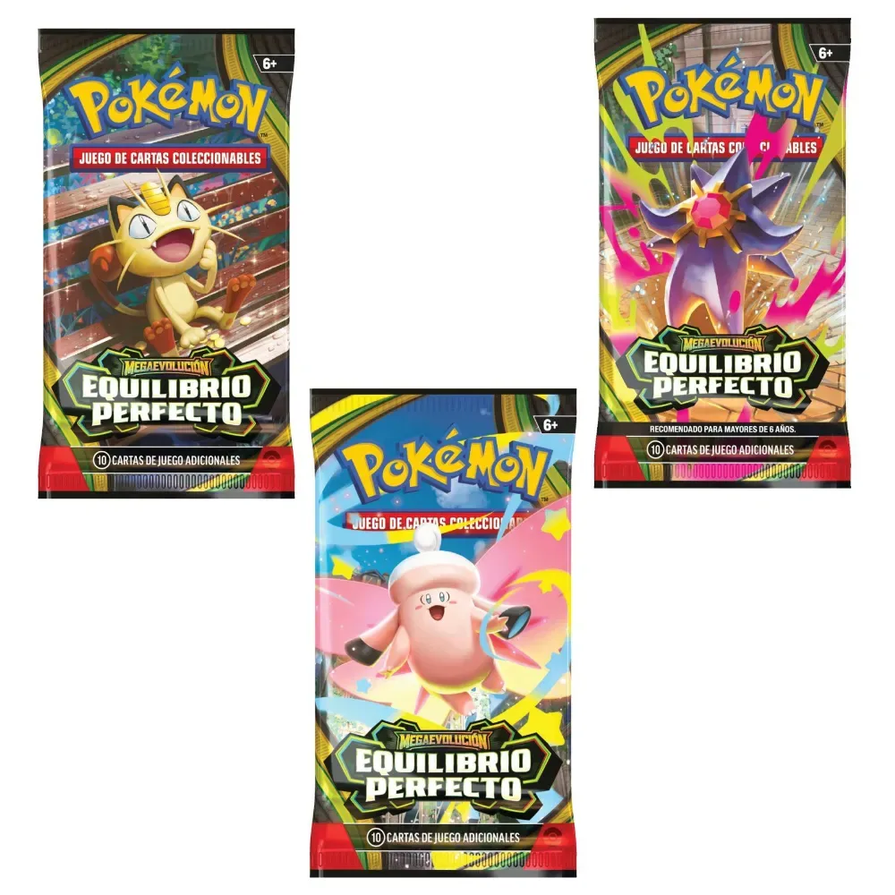 Pokemon TCG Mega Evolución Equilibrio Perfecto Booster En Español4