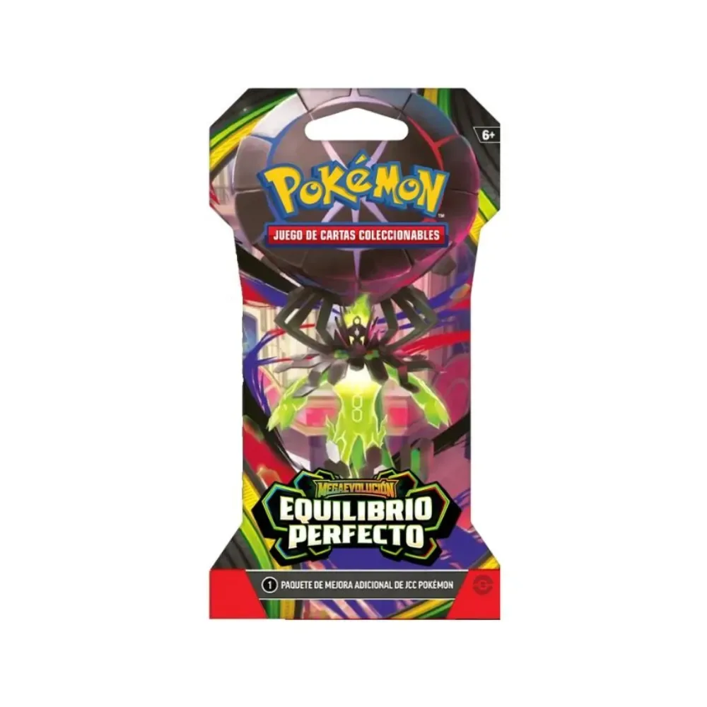 Pokémon TCG Mega Evolución Equilibrio Perfecto Con Funda Protectora Español5