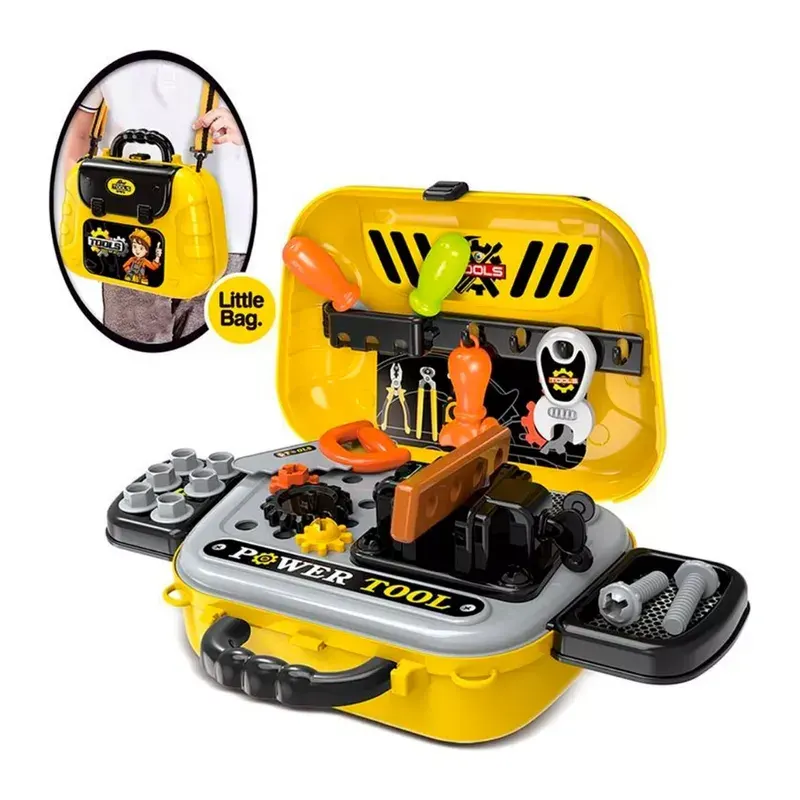 Set de Herramientas de Juguete Maletín Portatil 2 en 11