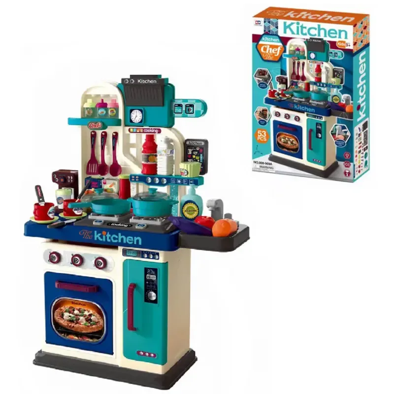 Set De Cocina Mini Chef Con Luces Y Sonidos1