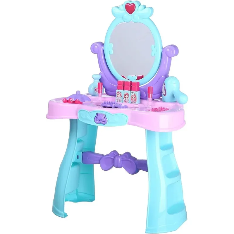 Set De Tocador Celeste Con Luces Y Sonidos1