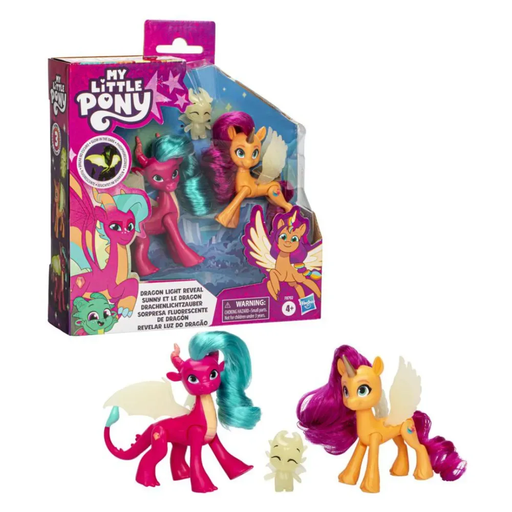 My Little Pony sorpresa fluorescente de dragon1