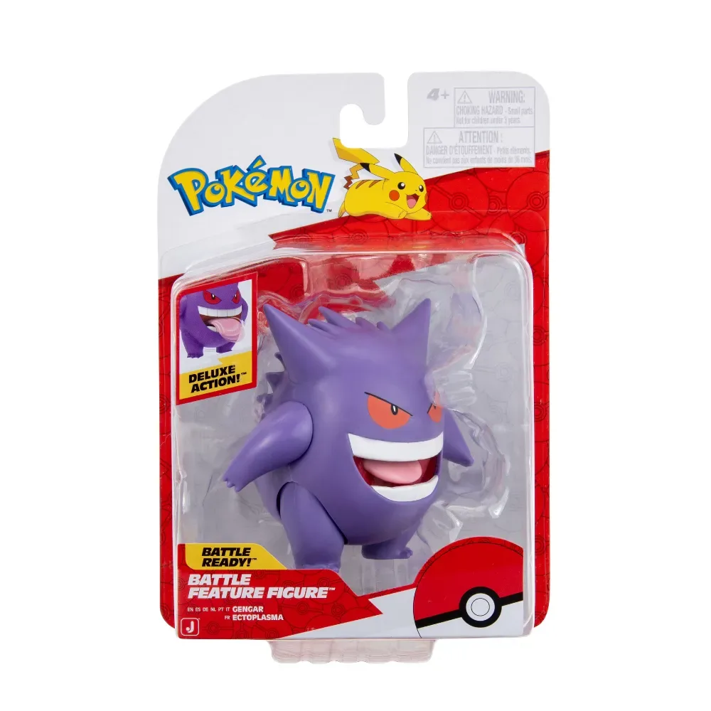 Pokemon Figura de Batalla Gengar 12Cm4