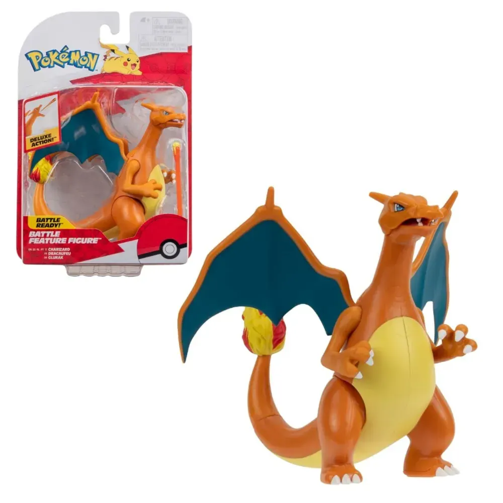 Pokemon Figura Batalla Charizard 12Cm3