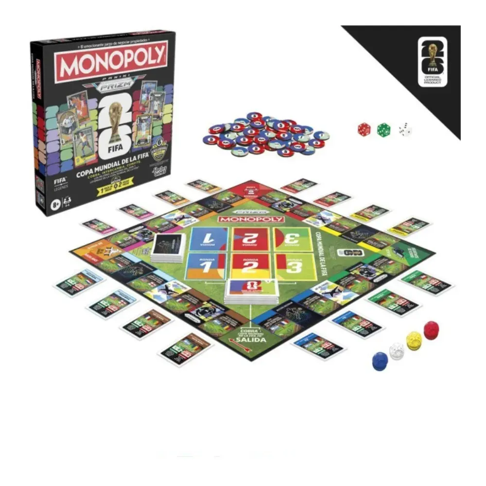 Juego De Mesa Monopoly FIFA Edition Copa Mundial1