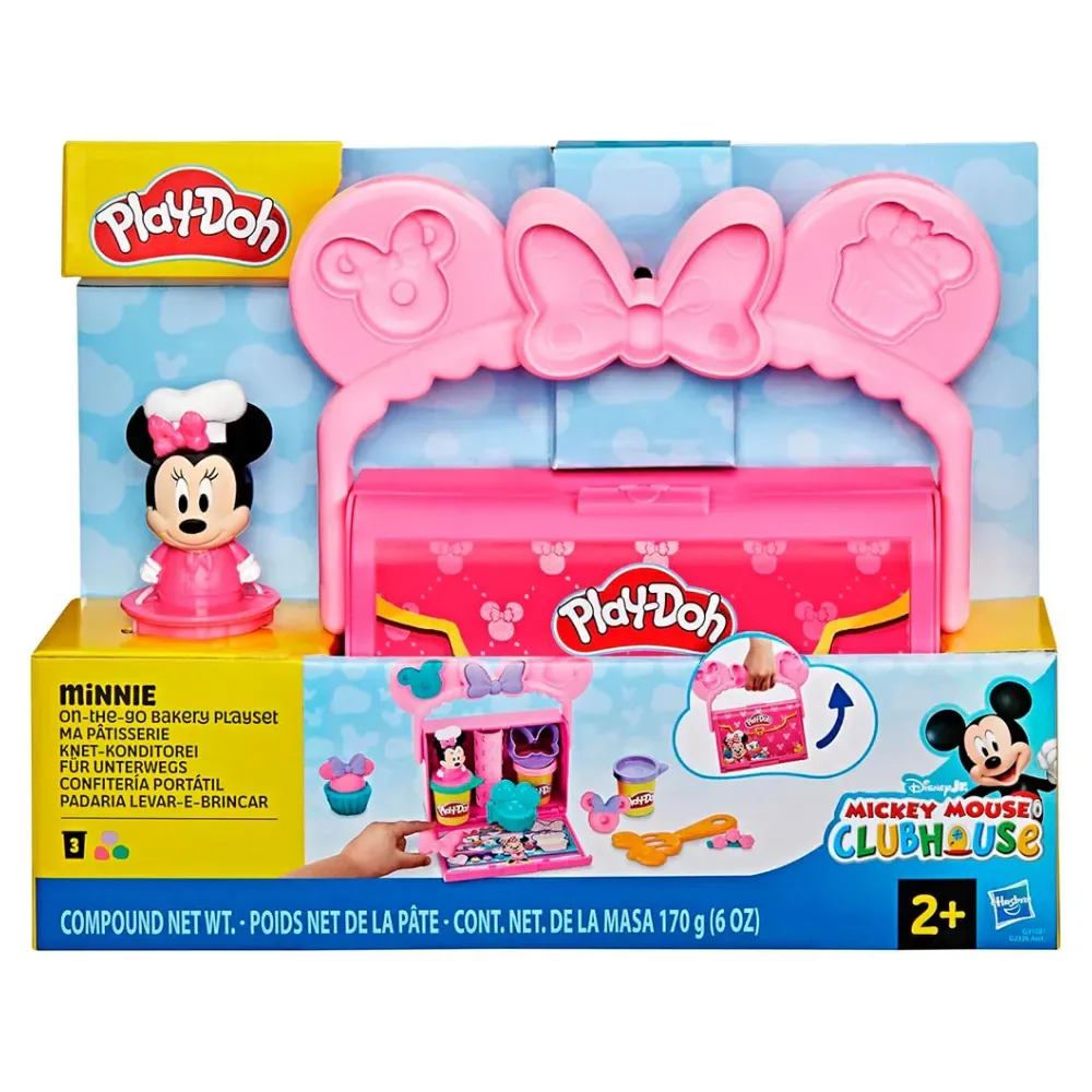 Play Doh Set de Juego Disney Jr Para Llevar Minnie1